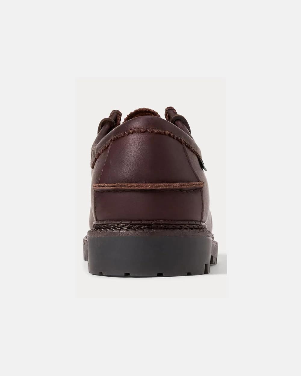 Jett Lug-Sole Leather Moc-Toe Shoes - Image 2