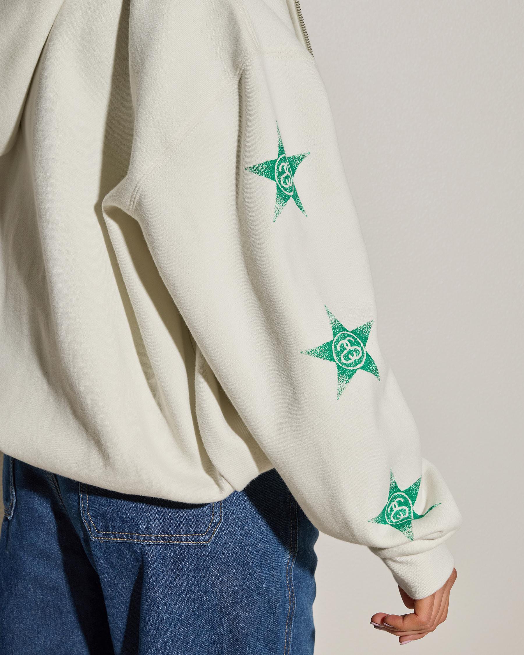 Stars Zip Through Hoodie - Image 3
