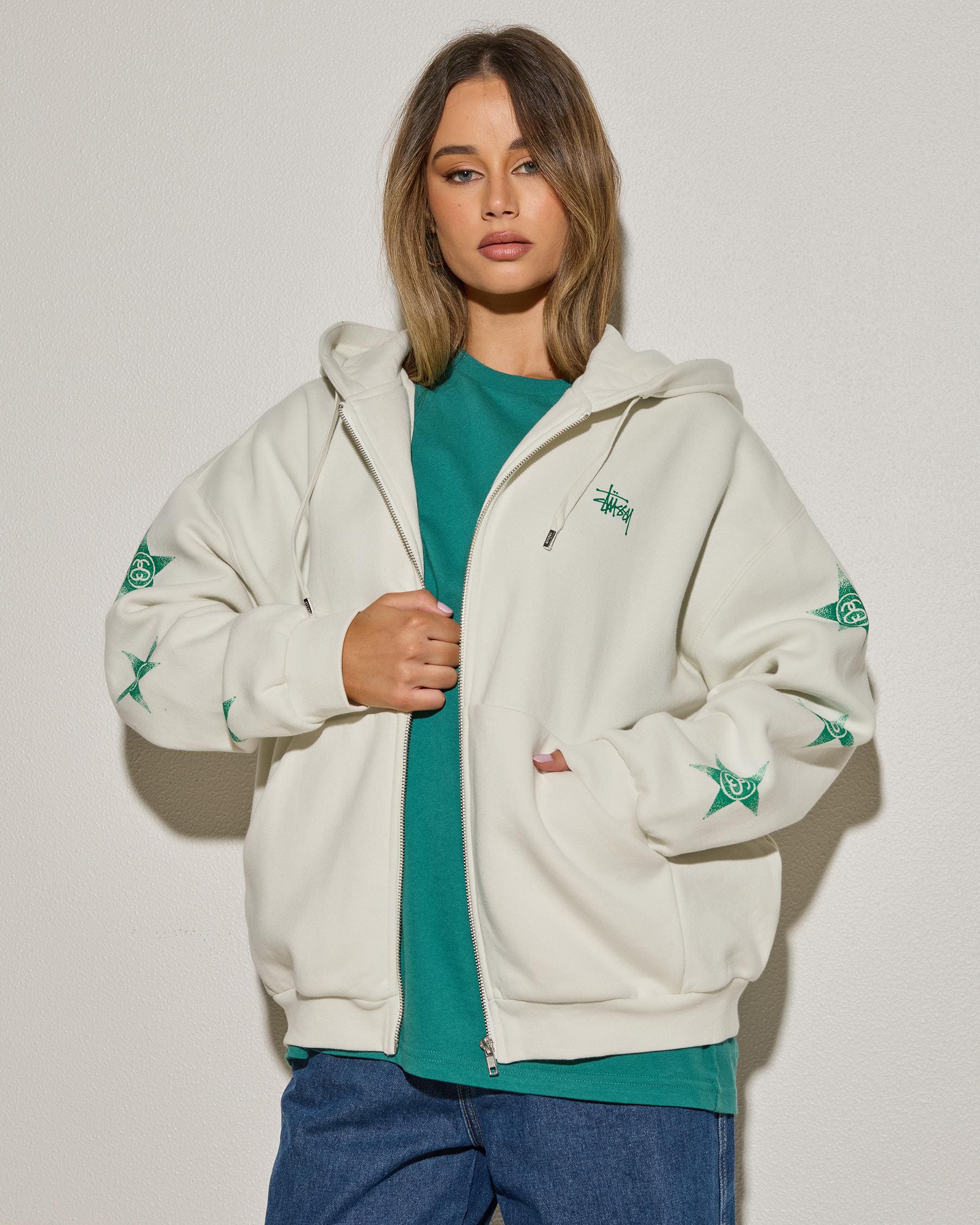 Stars Zip Through Hoodie - Image 4